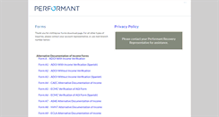 Desktop Screenshot of performantpayments.com